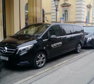 Event Shuttles für 1 bis 8 Personen - mit und ohne Logo oder Branding