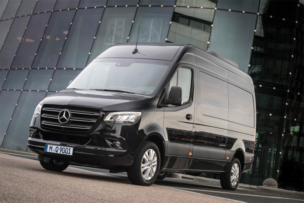 Luxus Minibus mieten 8-Sitzer in München Mercedes Benz Sprinter
