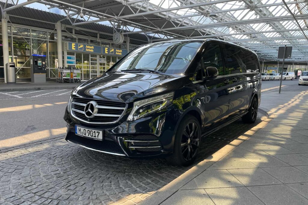 Minibus mieten 7-Sitzer München Mercedes Benz V-Klasse