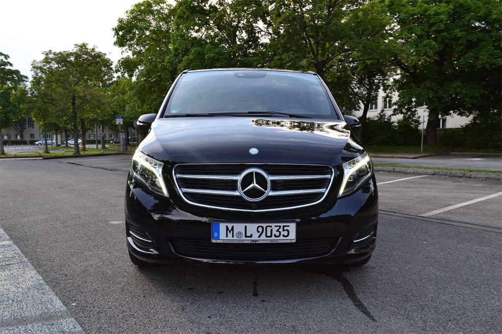 Luxus Minibus mieten München 5-Sitzer Mercedes Benz V-Klasse