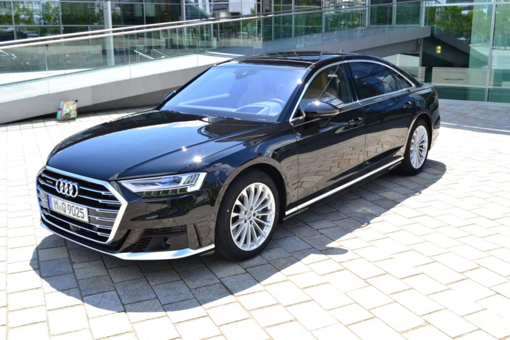 Audi Limousine mieten München Frontansicht