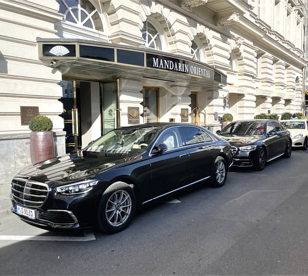 Hotel Shuttle Service vom Limousinenservice München und Chauffeurservice