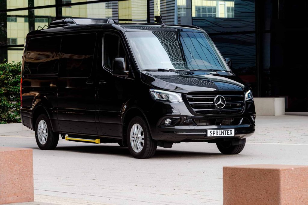 Luxus Kleinbus mieten 8-Sitzer Mercedes Sprinter Jet Van München