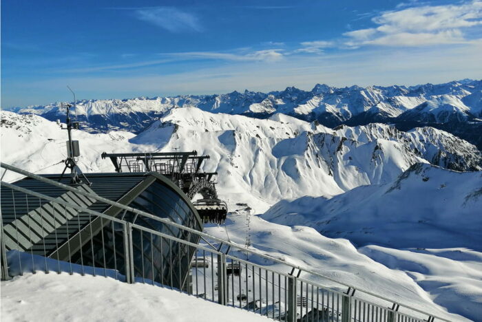 Limousinenservice Fahrt nach Serfaus